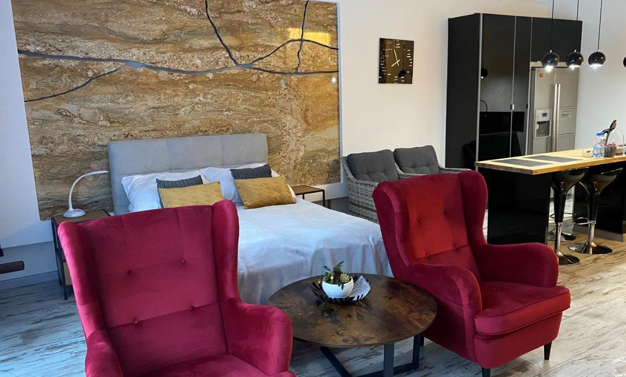Apartament z tarasem Wisełka Kültér fotó