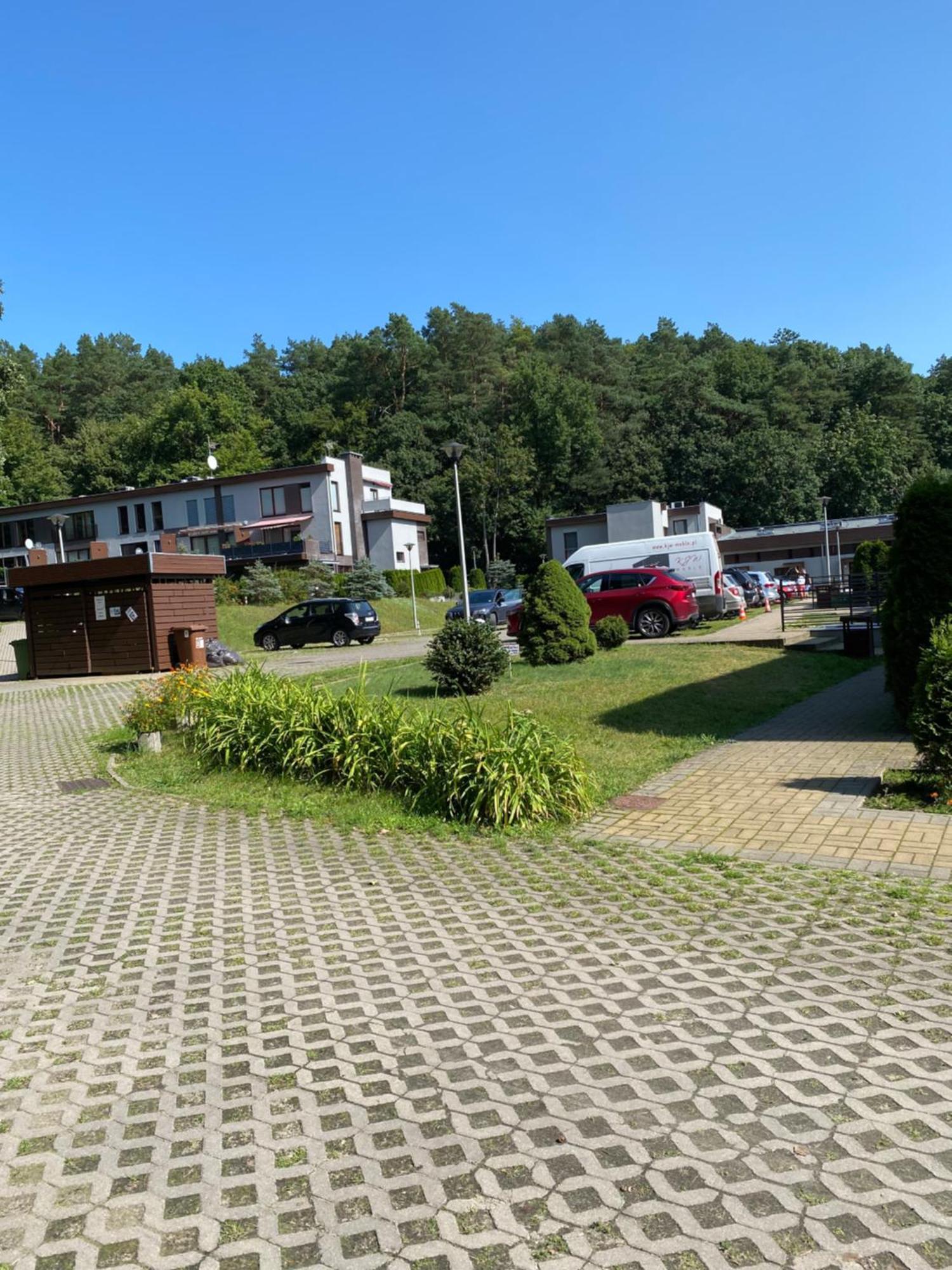 Apartament z tarasem Wisełka Kültér fotó