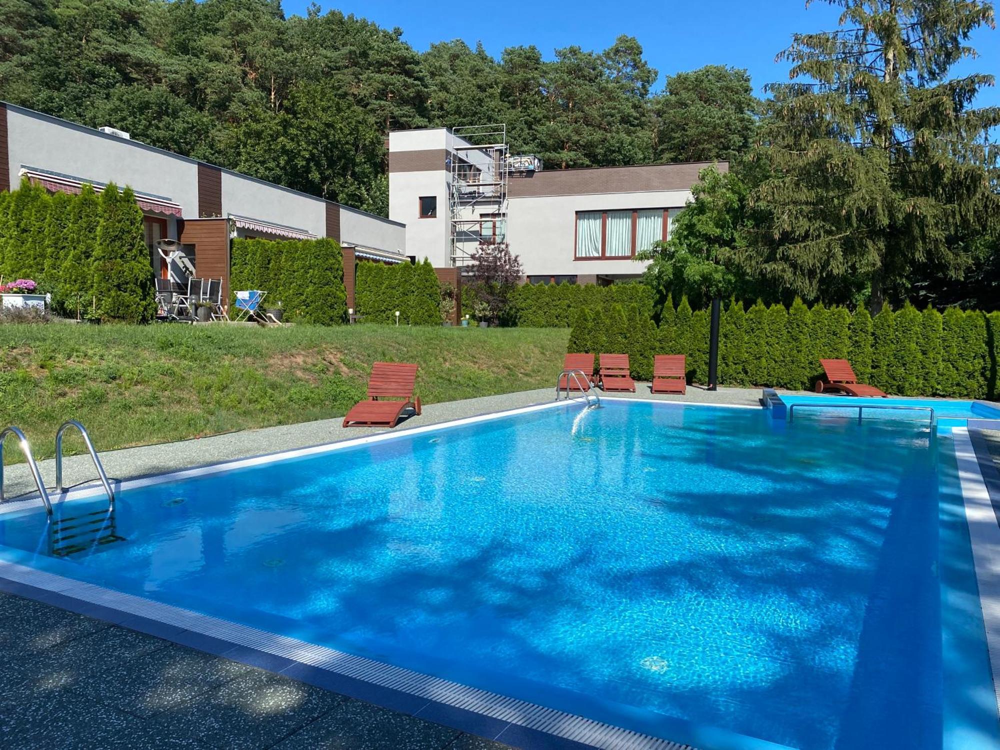 Apartament z tarasem Wisełka Kültér fotó